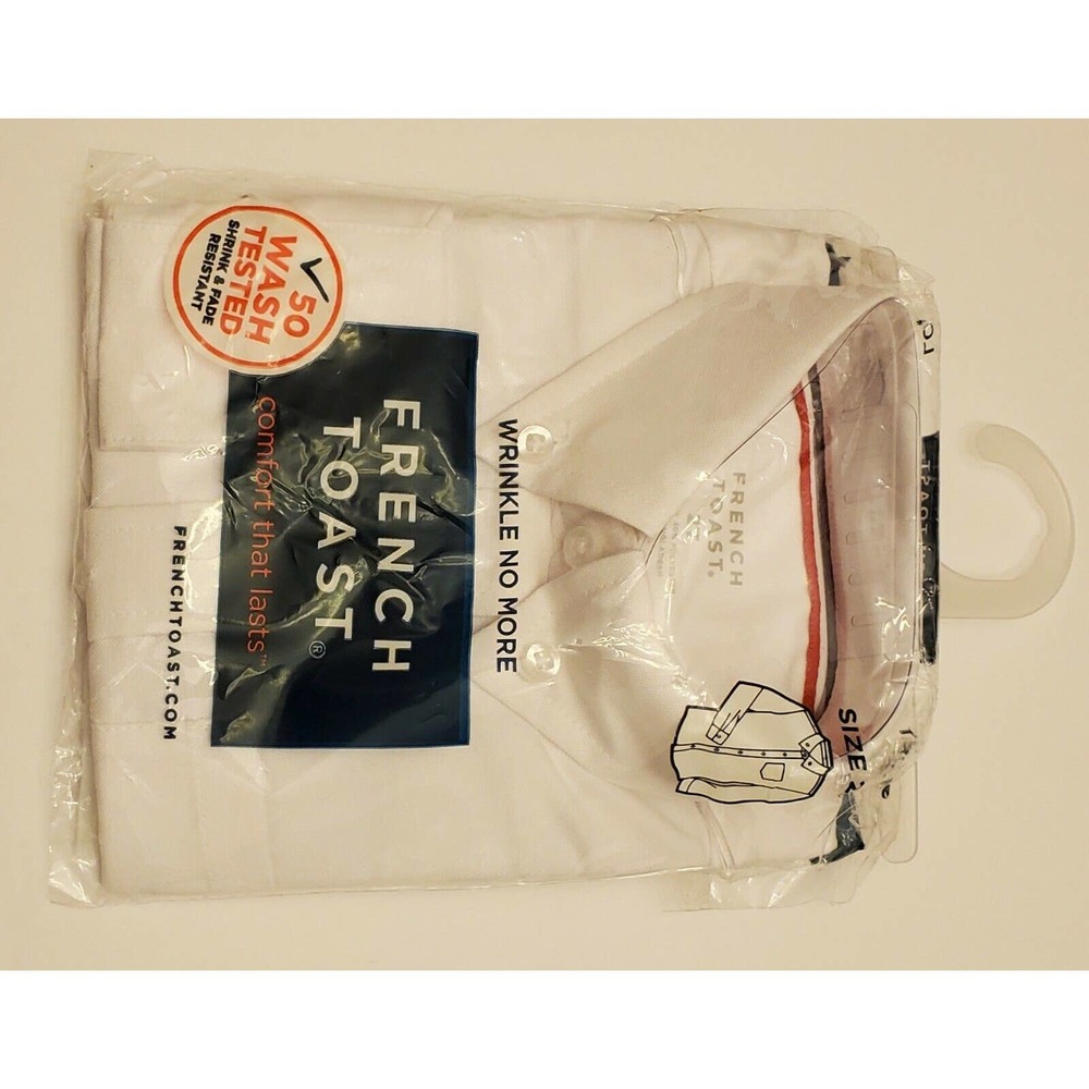 Boys white shirt French Toast Brand. Childs Size 2 T
